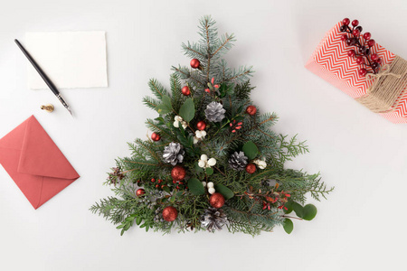 圣诞树, 信件和礼物