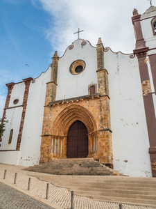 在葡萄牙南部的哥特式 Silves 大教堂