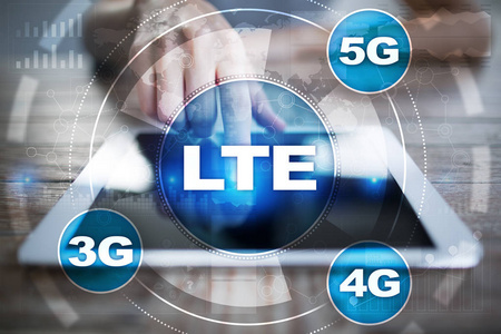 Lte 网络。5g 移动互联网和技术概念