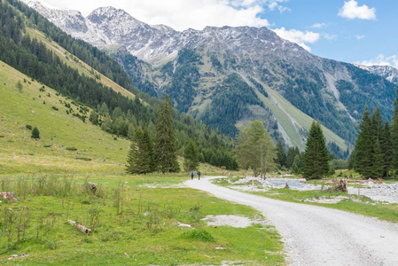 Weisspriachtal 的风景在 Lungau, 奥地利