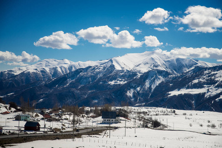 Gudauri 在佐治亚州的滑雪胜地