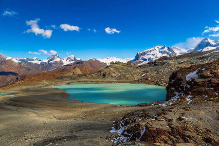 瑞士阿尔卑斯山风景