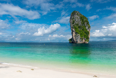 岛达, 泰国美丽的海景在一个阳光明媚的日子