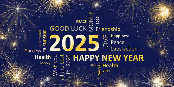 新年贺卡2025致以良好祝愿
