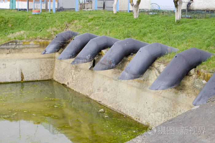 稻田灌溉系统水泵泵站