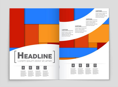 抽象矢量布局背景集。艺术模板设计 列表 头版 样机宣传册主题样式 横幅 想法 封面 小册子 打印 传单，书，空