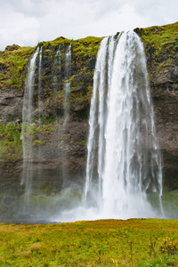 Seljalandsfoss waterfal 在9月