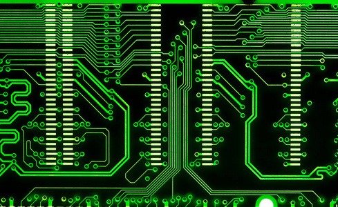 关闭电脑电子线路板线