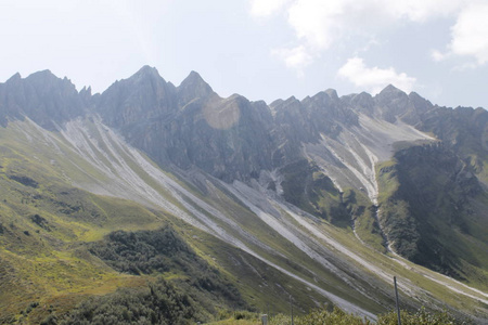 意大利北部高山景观