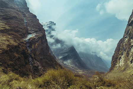 山的美丽的风景