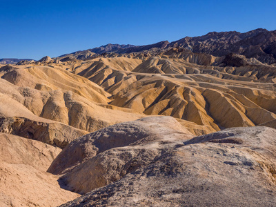 美丽的沙漠死亡谷国家公园