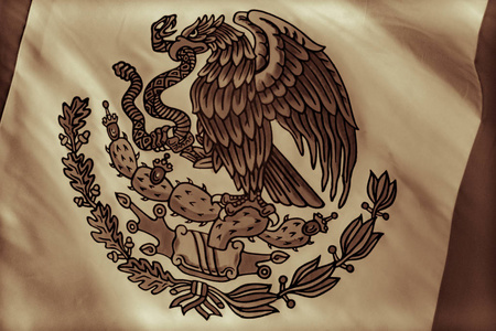 墨西哥国徽照片