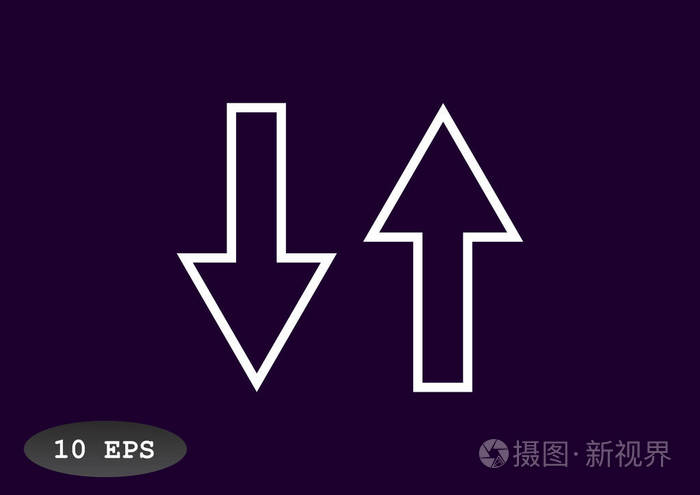 箭头web 图标插画-正版商用图片10ekvs-摄图新视界