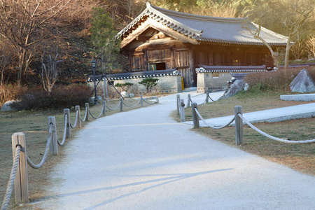 韩国传统建筑屋顶