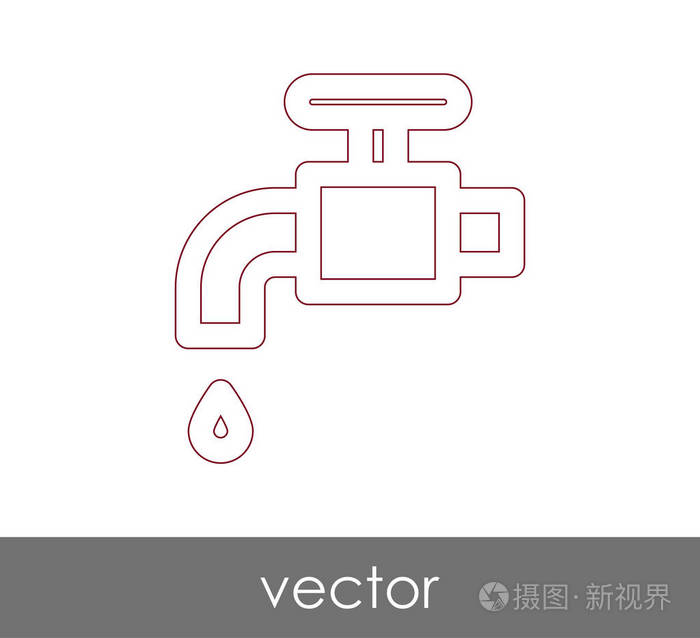 水龙头图标标志