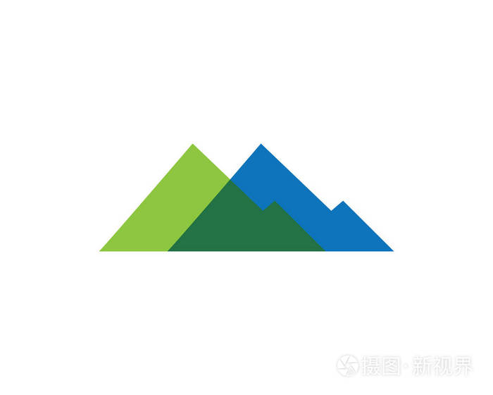山标志模板