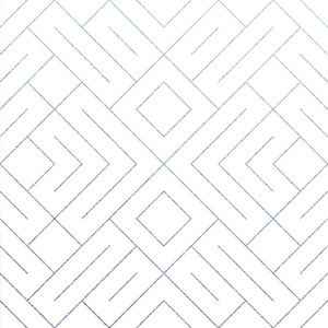 银色抽象的几何图案瓷砖背景与闪闪发光的网状纹理。菱形和金属线节点的矢量无缝模式奢华的银色几何背景白色设计模板