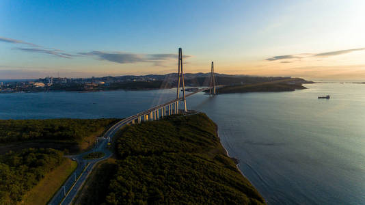 s longest cablestayed bridge, and the Russky Russian Island i