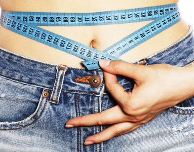 女孩胃带测量图片