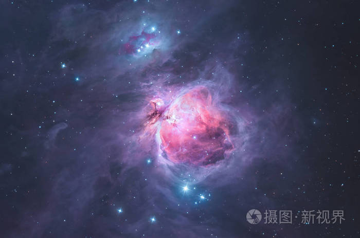 猎户座中巨大的猎户座星云