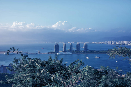 三亚城市全景, 城市的最高点, 凤凰岛