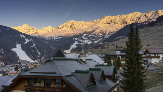 奥地利 Serfaus Fiss Ladis 高山滑雪胜地