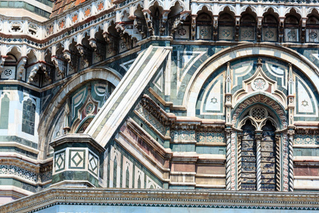 佛罗伦萨大教堂详细信息, 托斯卡纳, 意大利