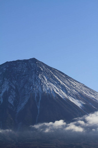 mt. 日本静冈太奴湖富士景冬季