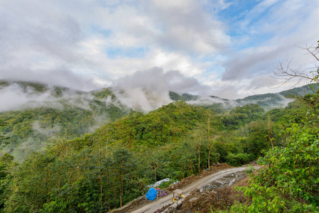 美丽的风景在墟