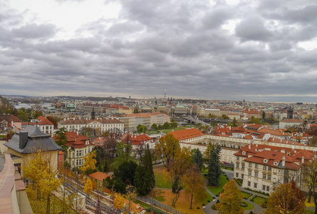 布拉格的地平线和城市风貌