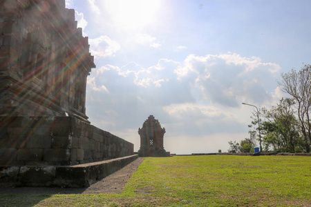 坎迪伊乔自然旅游绿色寺庙印度尼西亚旅游