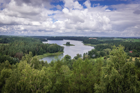 Jedzelewo 湖在波兰