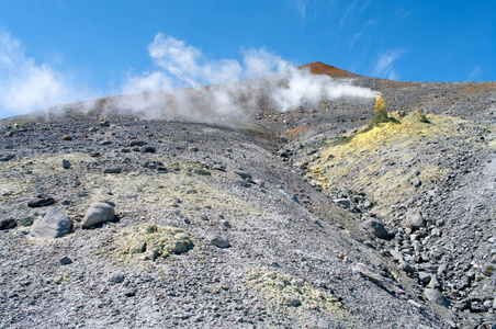 埃贝科火山帕穆希尔岛，苏尔群岛