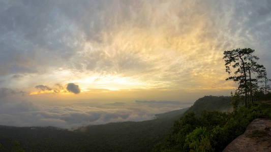 泰国国家公园的观点图片