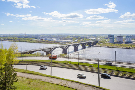 在下诺夫哥罗德的河上的桥梁, 俄罗斯