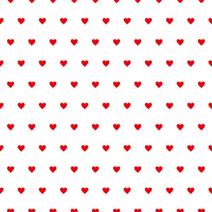 矢量无缝模式在情人节的心脏