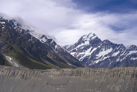 mt.cook 国家公园，新西兰景观