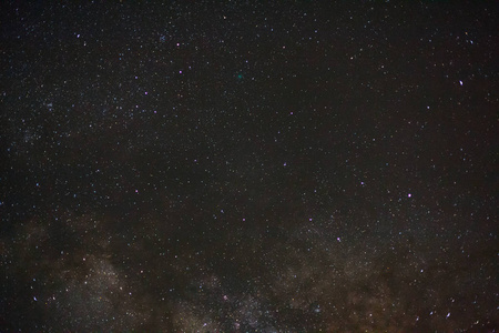 银河系恒星和空间在宇宙中的尘埃