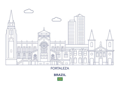 福塔莱萨城市天际线, 巴西