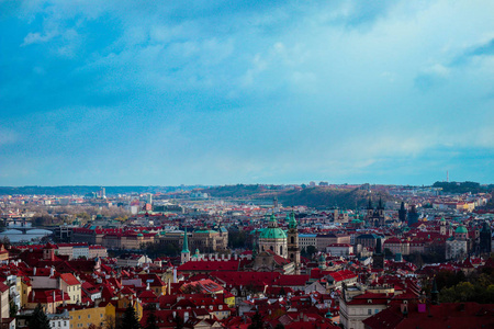 捷克共和国, 布拉格城市全景。布拉格城市全景