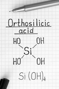 黑笔 Orthosilicic 酸的化学计算公式
