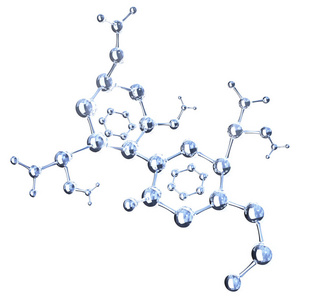 抽象的分子结构