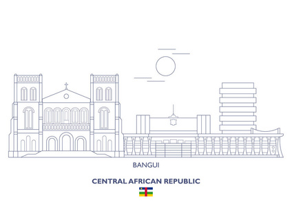 班吉城市天际线, 中非共和国