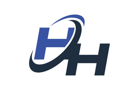 hhblue swosh全球数字商务信函标志