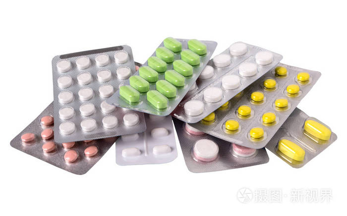 药片和药片.l 医用片剂,胶囊和匹罗堆