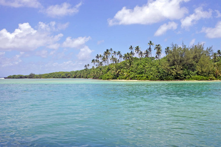 Motutapu 胰岛穆里泻湖拉罗通加库克群岛