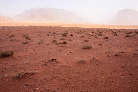 约旦沙漠景观
