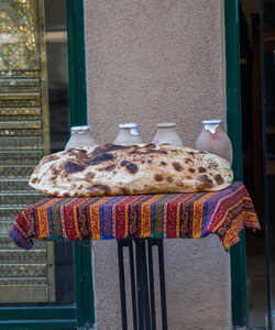 传统土耳其风格的面包面包