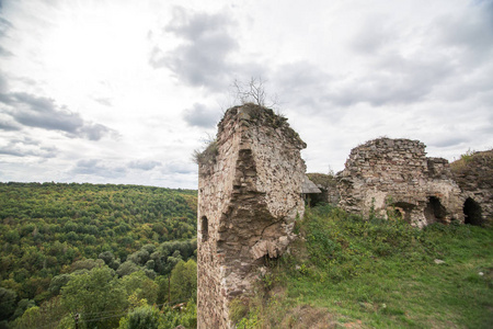 乌克兰 Ternopil 地区旧毁 Jazlowiec Yazlovets 城堡