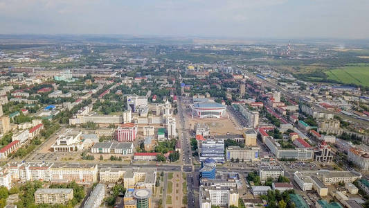 俄罗斯 Saransk 中心美景全景